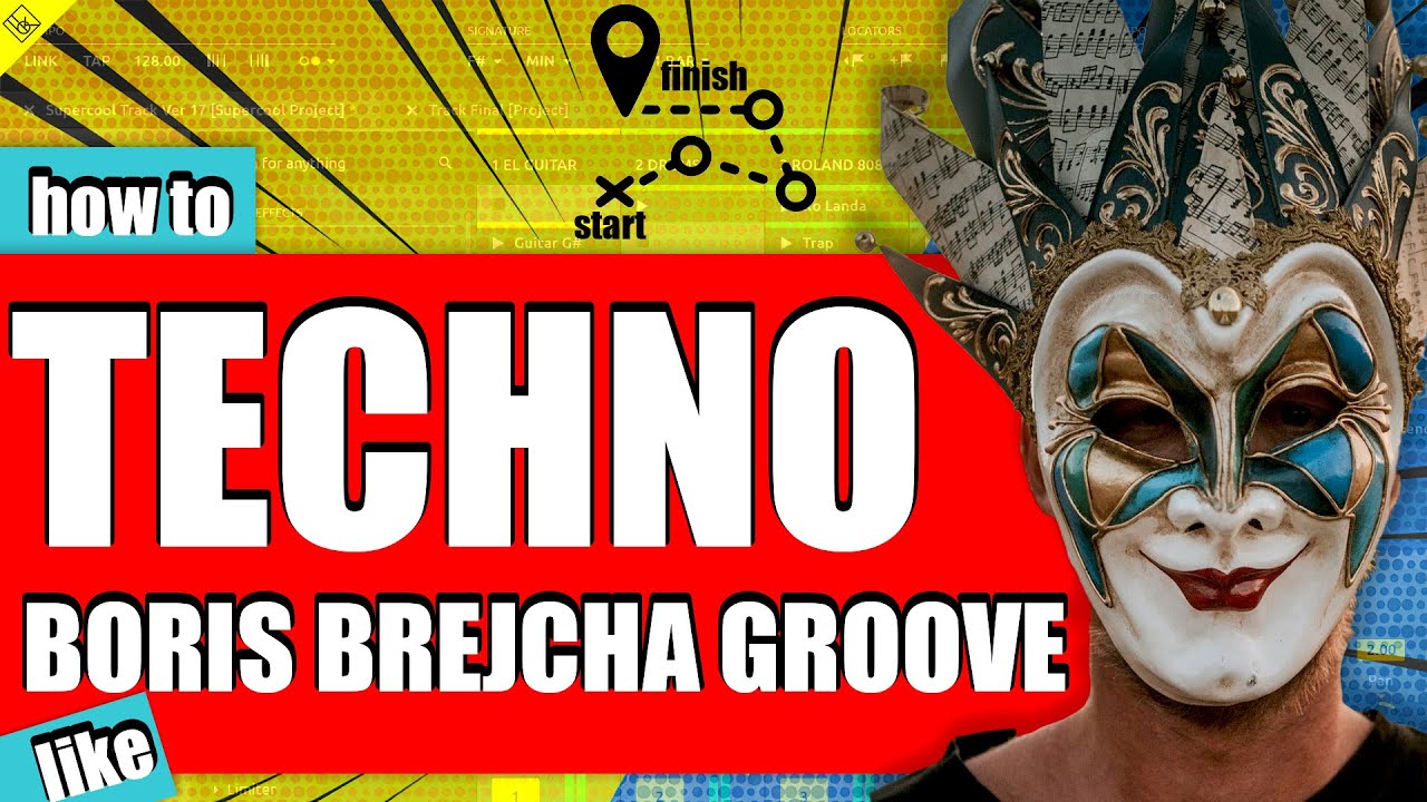 How to make TECHNO groove like [Boris Brejcha]
