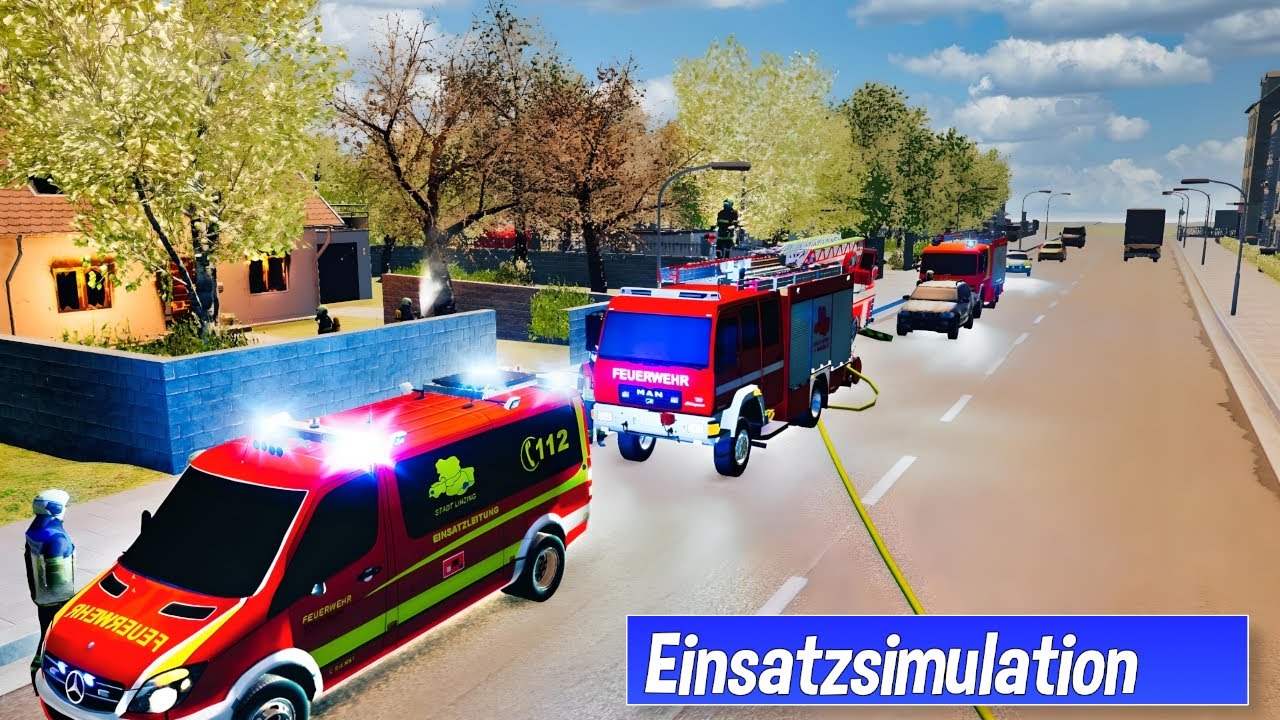 Emergency 20 | Feuerwehreinsatz: Alles im Vollbrand | Map Linzing | Einsatzsimulation