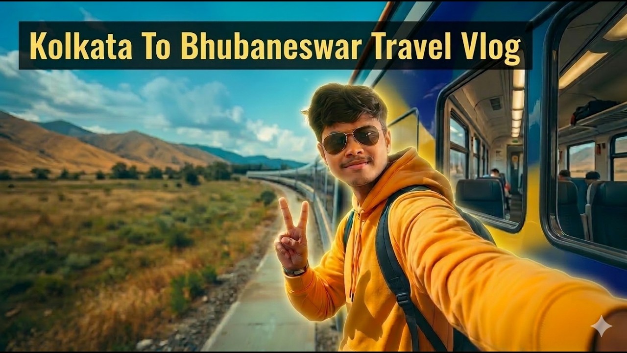Kolkata to Bhubaneswar Travel Vlog