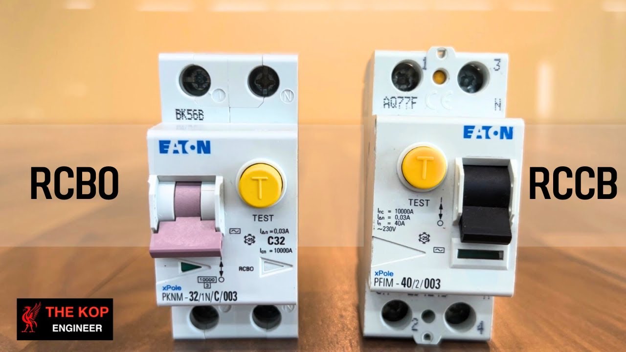 RCBO และ RCCB แตกต่างกันอย่างไร?