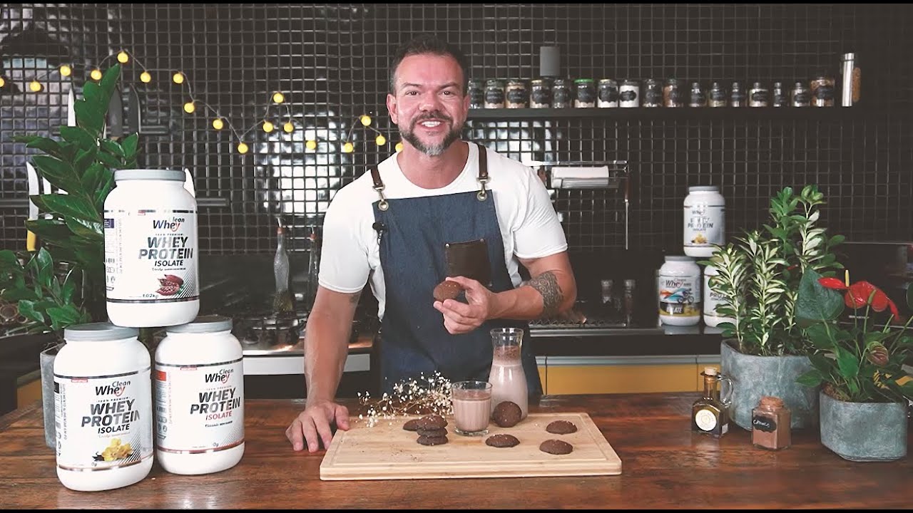 Cookies fit com whey protein