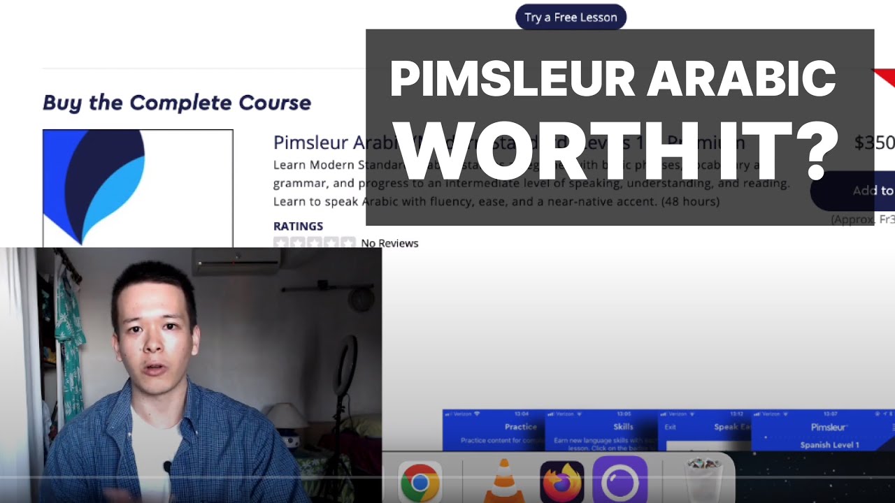 Обзор арабского языка от Pimsleur (разговоры за 3 месяца?)