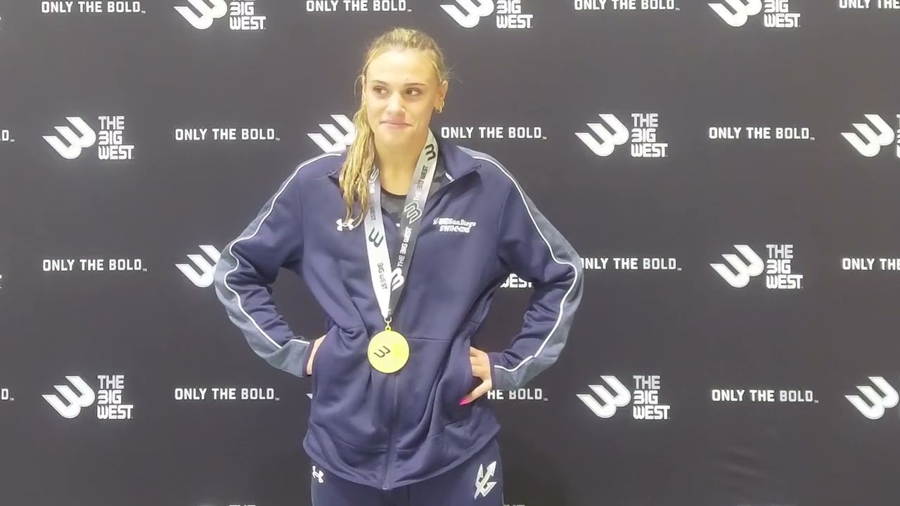 2026 Big West Swimming & Diving Championships - Women's Day 3 Winners