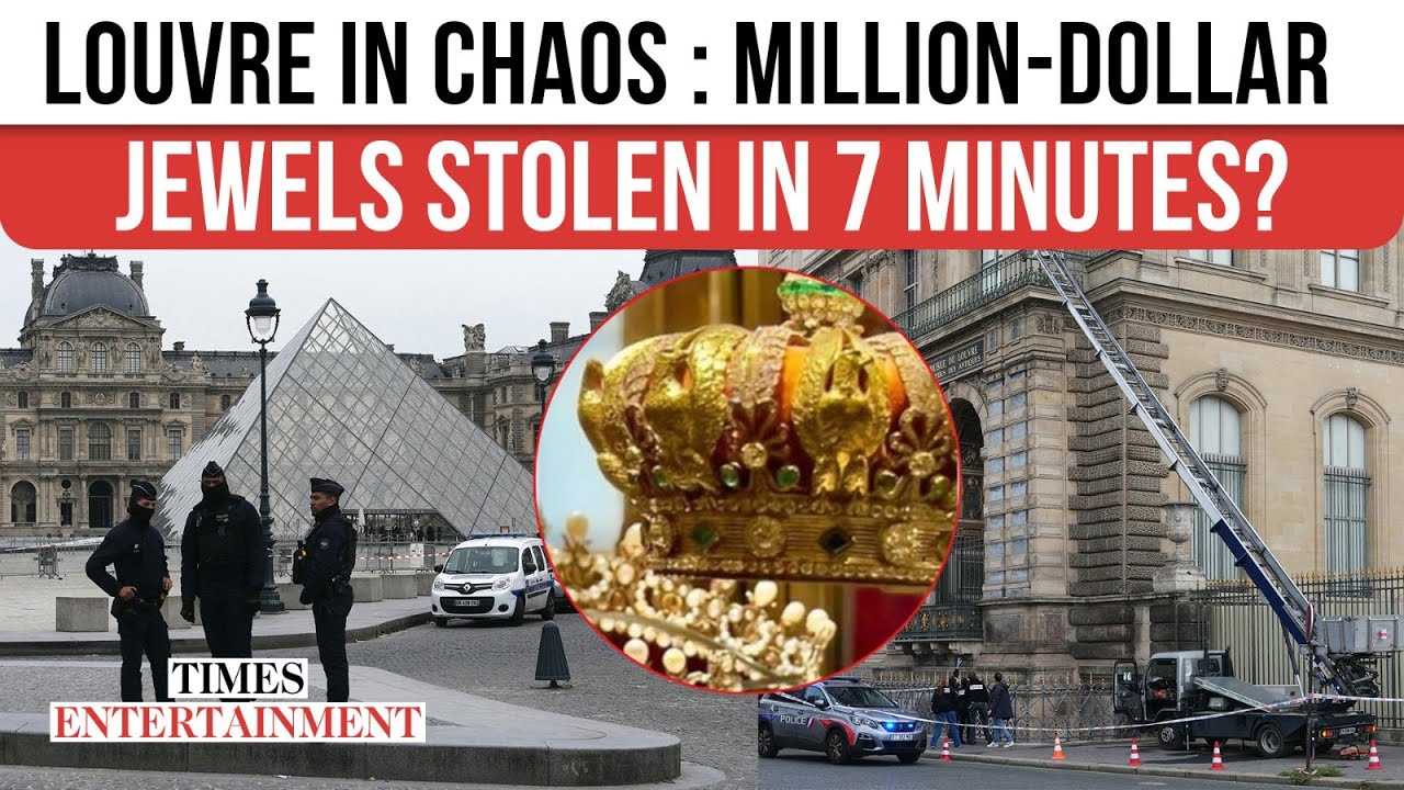 France's Louvre Museum CLOSED After Thieves STEAL Priceless Jewels in Daring 7-Minute Heist | WATCH