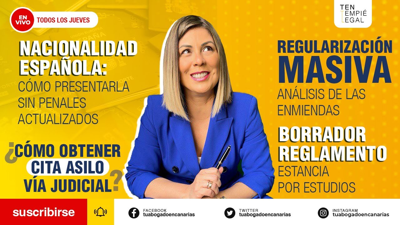 REGULARIZACIÓN MASIVA: análisis de las enmiendas