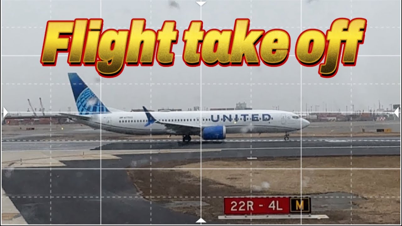 Flight take off full video 