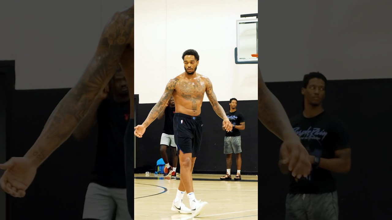 Dallas Mavs PJ Washington in the Mix at Dallas Pro Runs #mavs #basketball #bgreat #nba2k