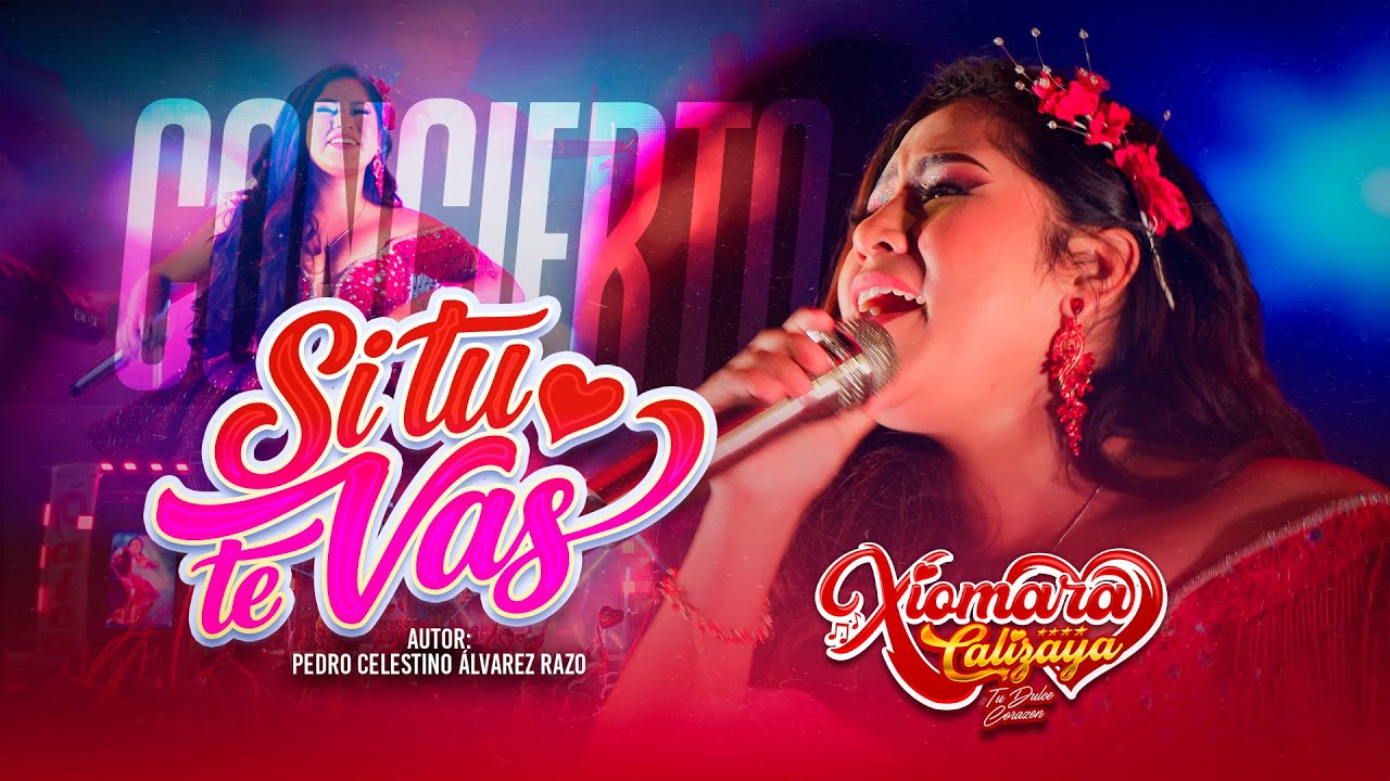 Si Tú Te Vas - Xiomara Calizaya y Los Románticos / Concierto en vivo (Huayno Sureño Peruano  2025) 🔥