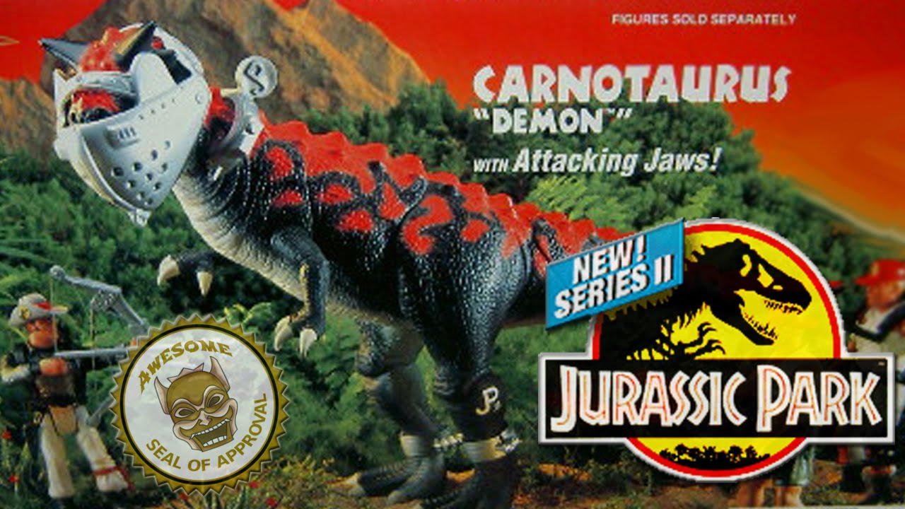 Jurassic Park Toys (JP Series 2) - Carnotaurus Review