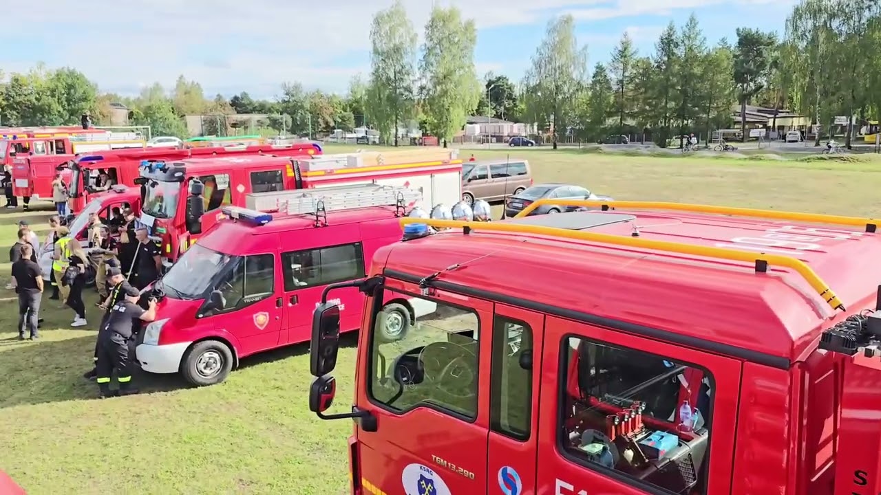 KP PSP Radomsko - Zawody powiatowe OSP Kamieńsk 2024