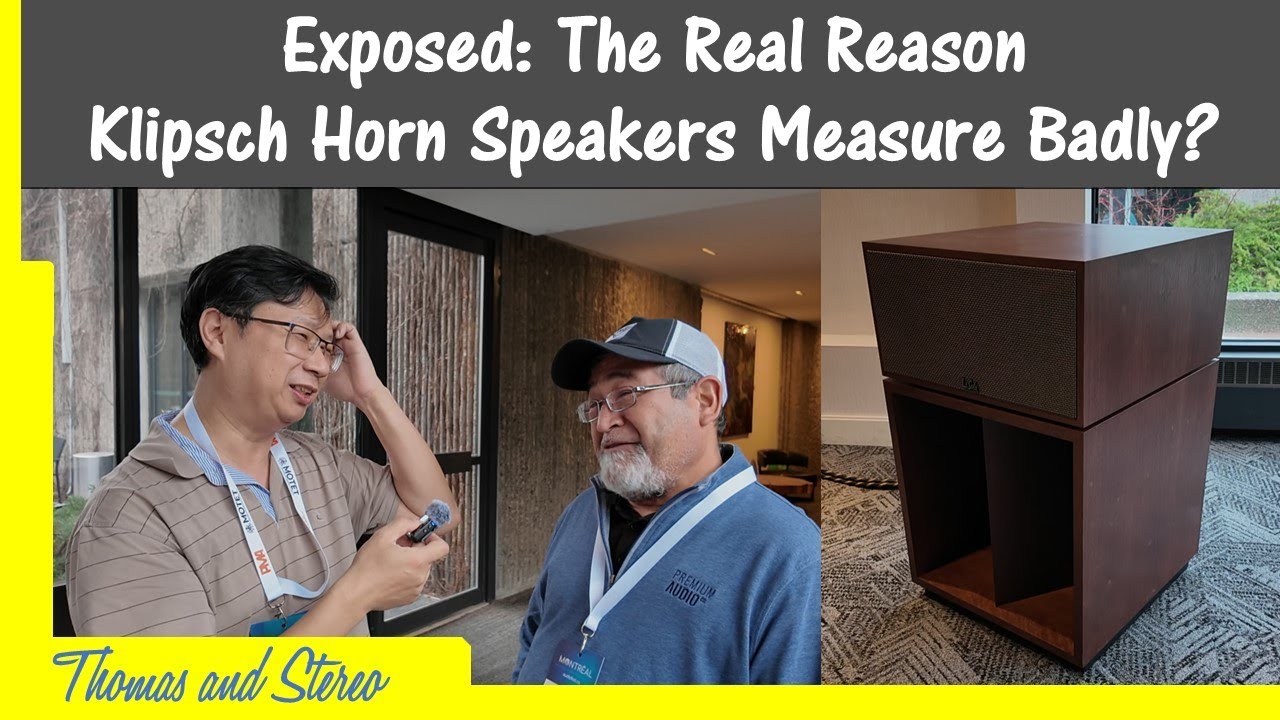 Exposed: The Real Reason Klipsch Speakers Measure Badly? Klipsch's Principal Engineer spills all.