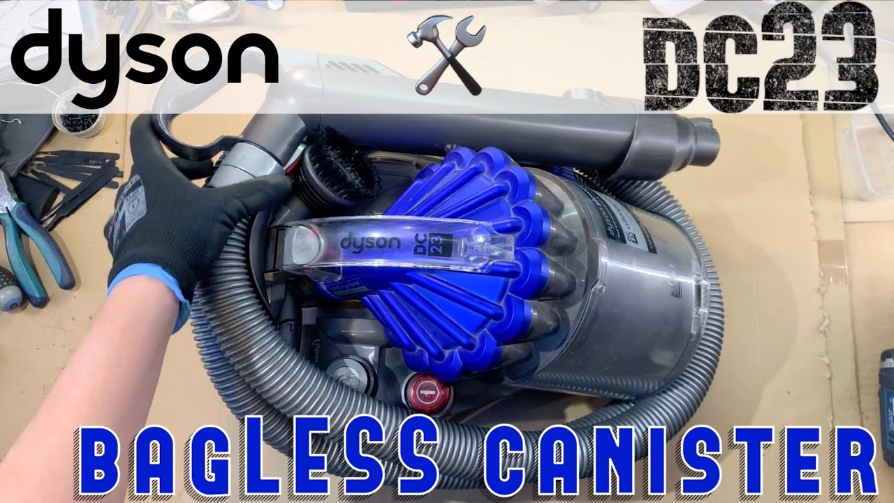 Сгоревший двигатель - Пылесос Dyson DC23 без мешка
