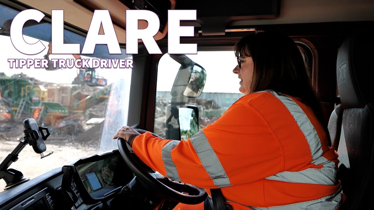 Meet Clare the Tipper Truck Driver