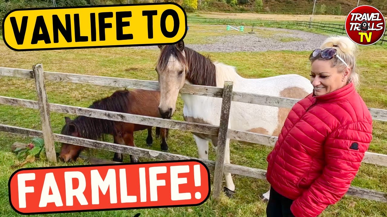 Staying On Scottish Farms In Our MOTORHOME