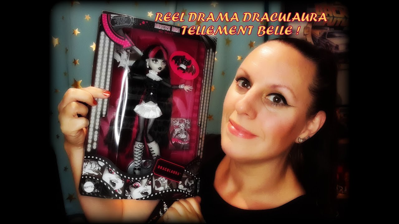 Joie et déception ! Monster High Draculaura Reel Drama - la 1ère d'une longue série