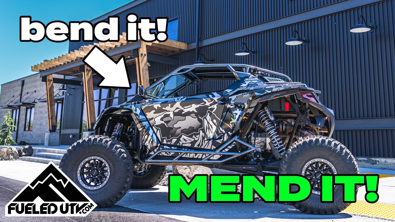 ПОВРЕЖДЕННЫЙ 400-Л.С. RZR Pro R отремонтирован и усовершенствуется!