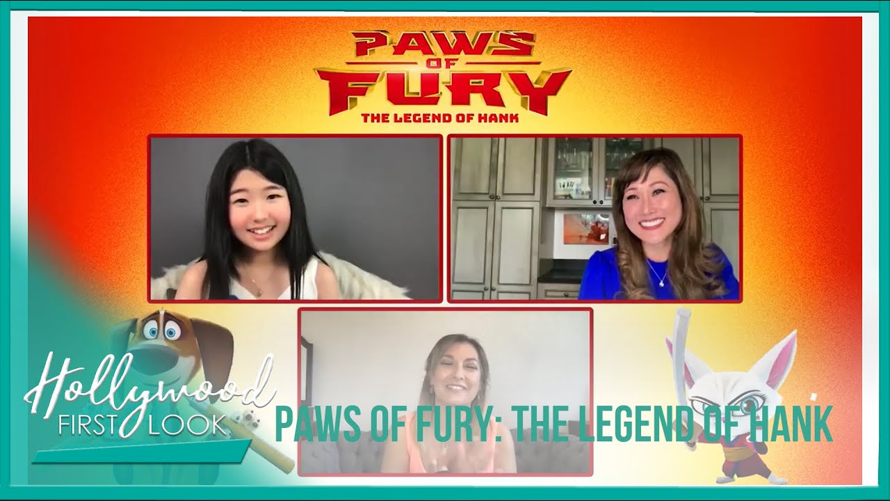 PAWS OF FURY: THE LEGEND OF HANK (2022) | Interviews with Cathy Shim and Kylie Kuioka