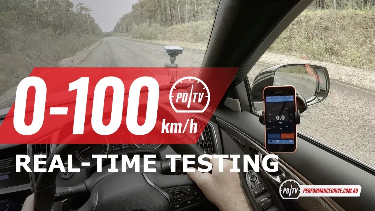 2018 Infiniti Q50 Red Sport 0-100km/h explained: Real-time tests