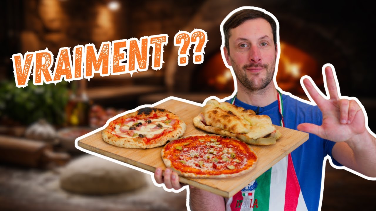 Une seule pâte. Trois pizzas. Aucun compromis.
