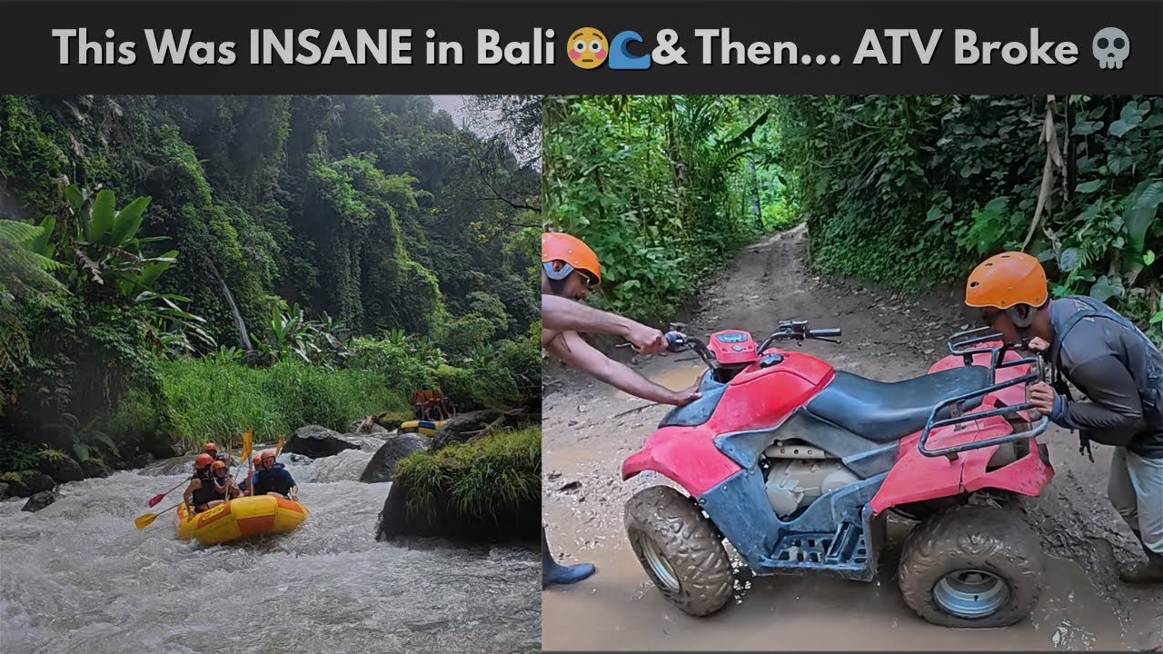 Exploring Bali: Rafting, ATV & Jungle Trails