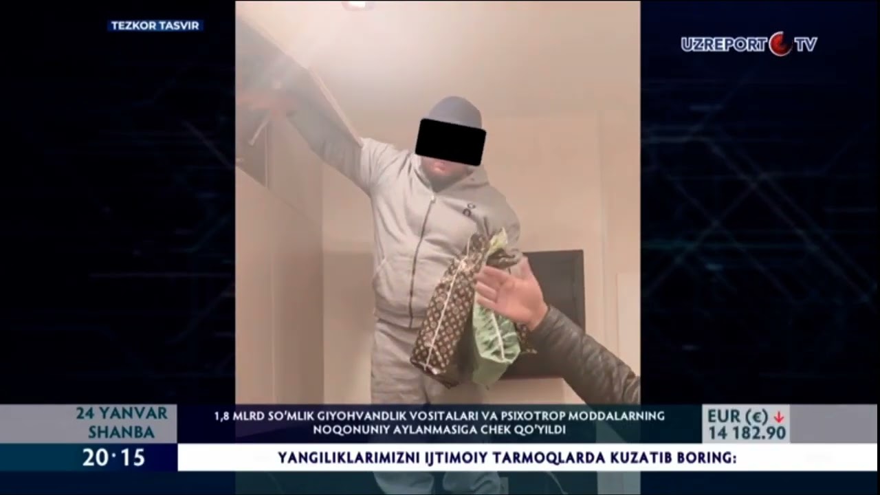 1,8 mlrd so'mlik giyohvandlik vositalari va psixotrop moddalar noqonuniy aylanmasiga chek qo'yildi