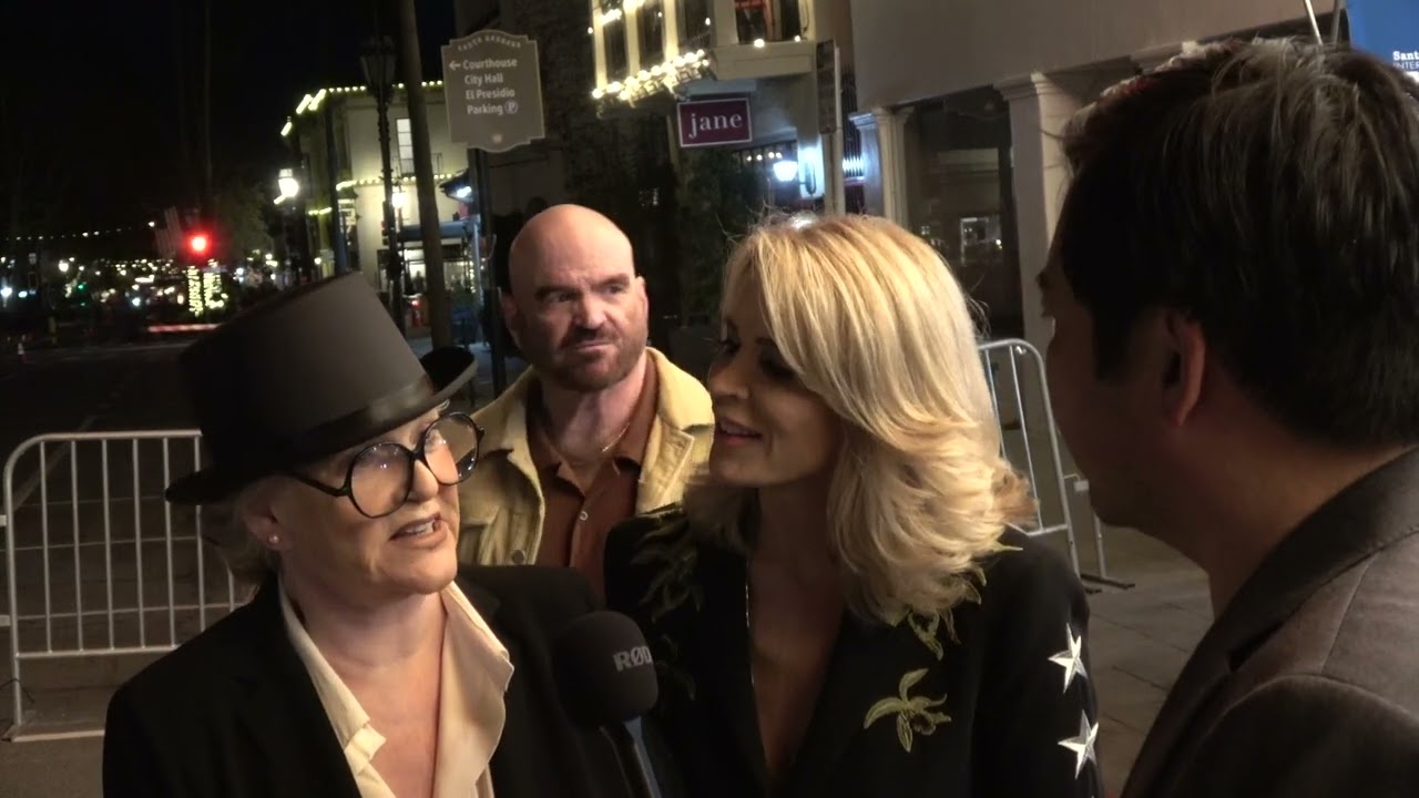 Sharon Gless and Dawn Lafreeda Carpet Interview at SBIFF 2024
