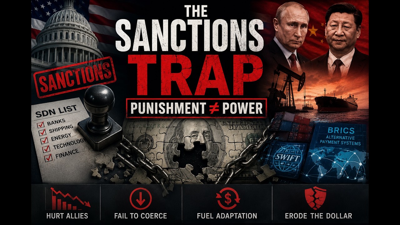 The Sanctions Trap: How U.S. Policy Backfires on Allies and Strengthens Rivals