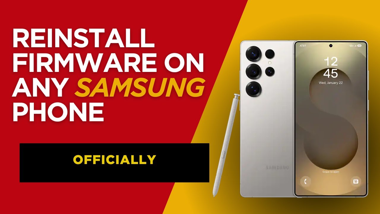 Install Samsung Stock Official ROM/Flash Firmware With Odin - Complete Guide Free, English, 2025