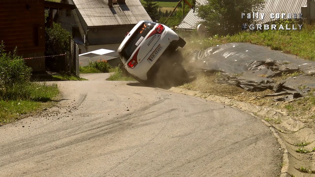 Rajd Małopolski 2023 OS 7 Strysz&oacute;w | rally corner