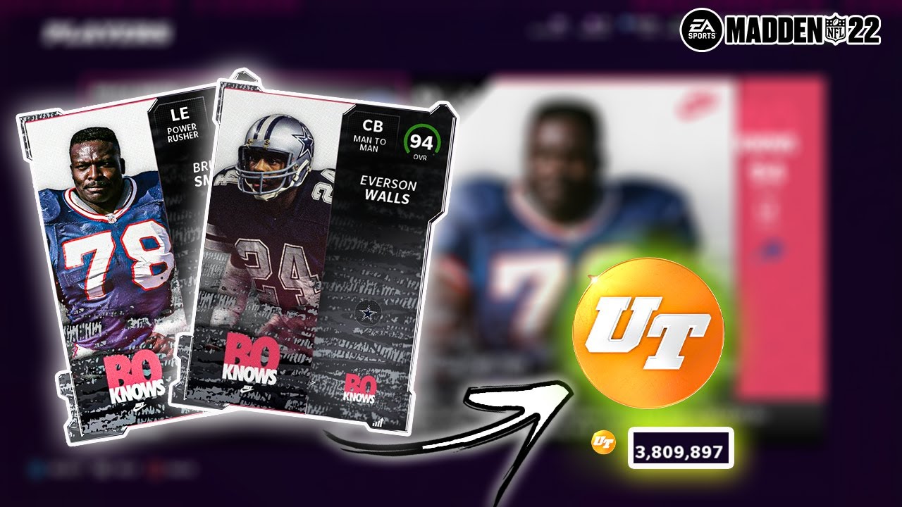 THE BEST WAY TO COMPLETE THE BO KNOWS LEGEND SETS TO MAKE COINS RIGHT NOW IN MADDEN 22