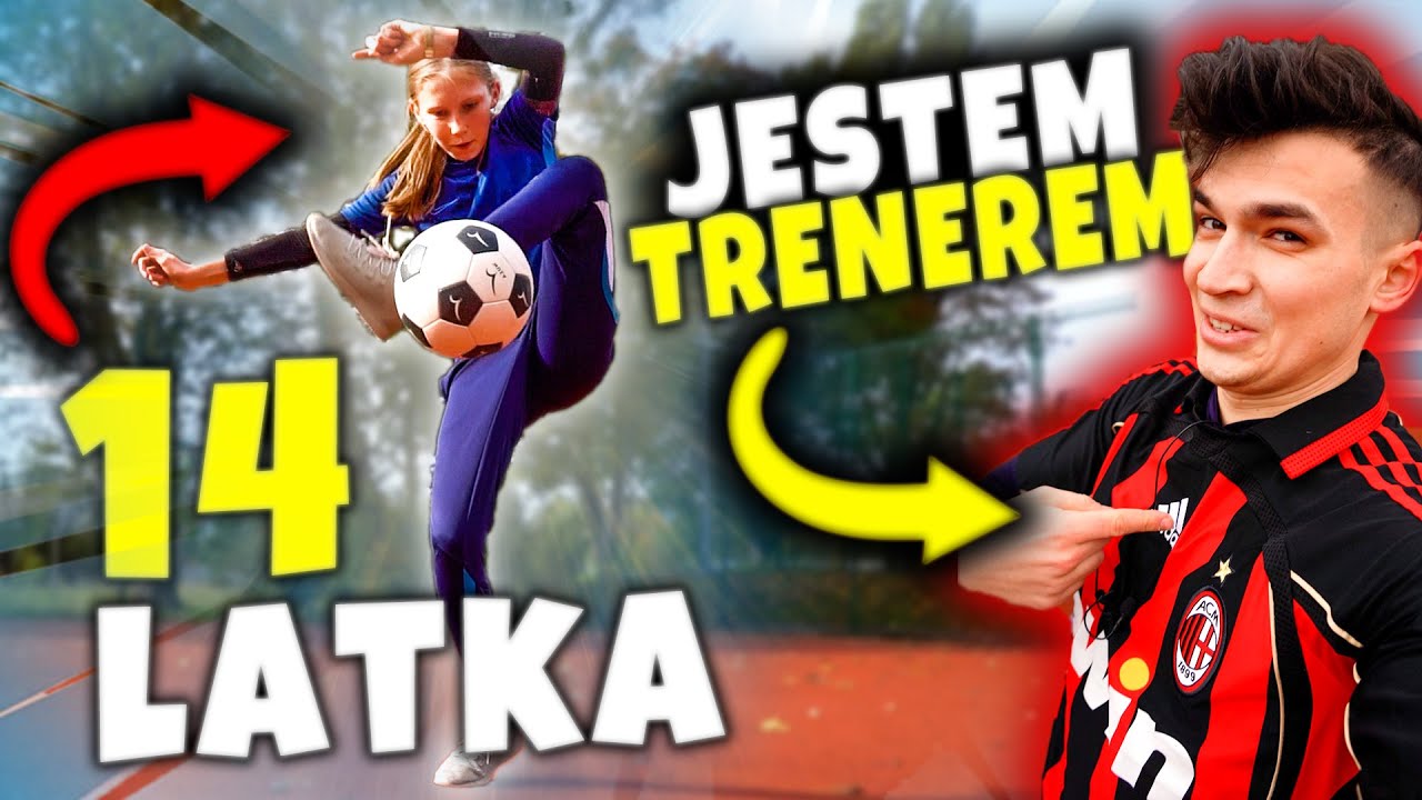 CO 14 LATKA MOŻE ZROBIĆ Z PIŁKĄ? Trenujemy Freestyle Football z JULIĄ #1