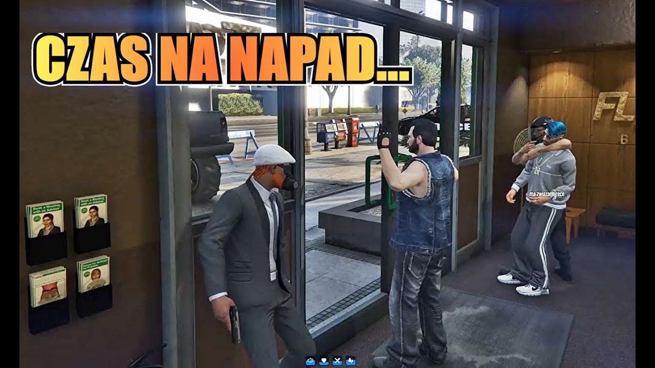 CZAS NA NAPAD | UCIECZKA W STYLU EKIPY | LOGAN KAPUCZINO | PARIS PLATYNOV | GTA RP | ATLANTIS RP