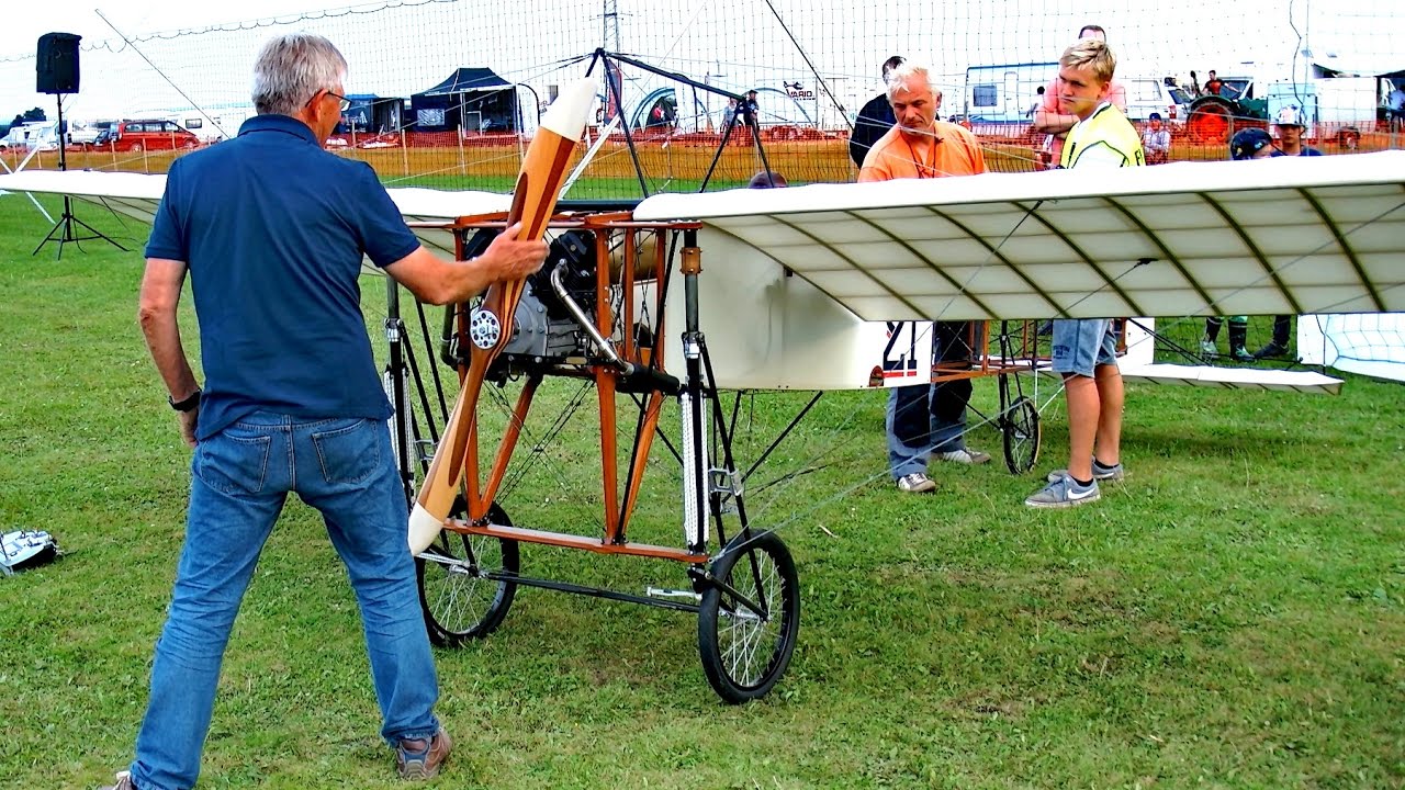 GIGANTIC !!! RC XXXL BLÉRIOT XI / SCALE MODEL AIRPLANE / FLIGHT DEMONSTRATION