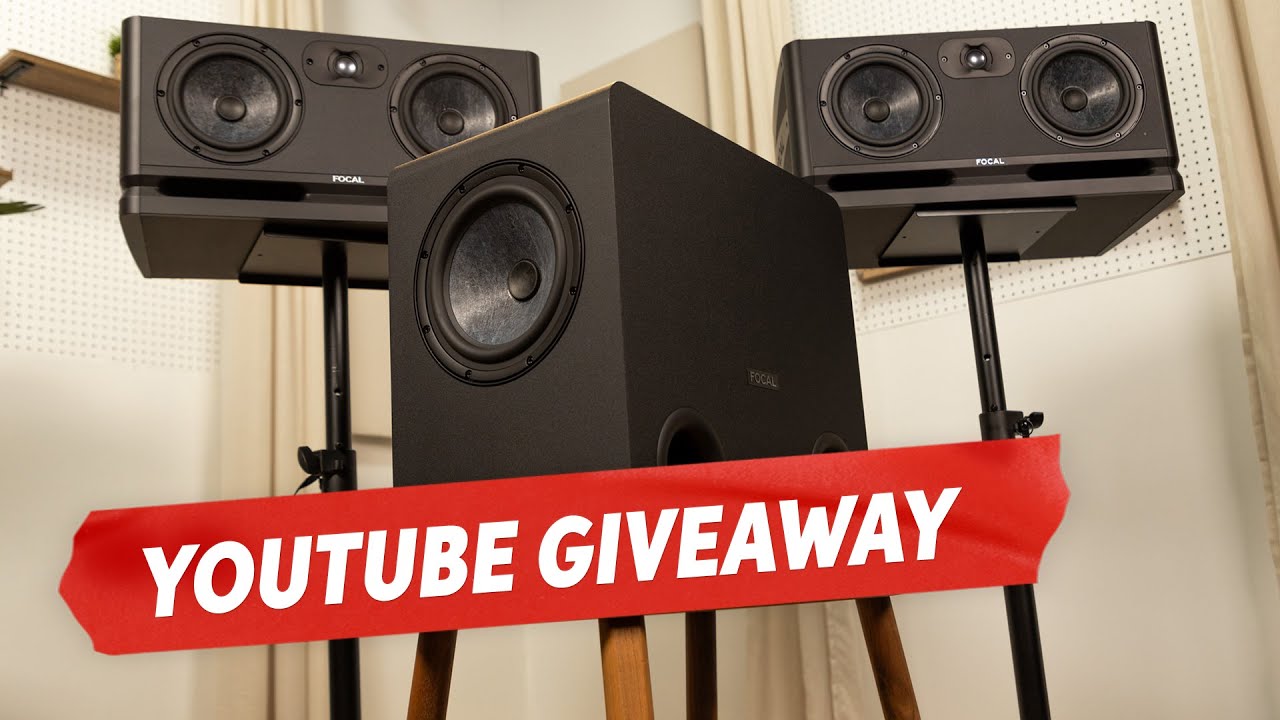 GIVEAWAY 🎁 Focal Alpha Twin Evo Studio Monitors & Sub One Subwoofer