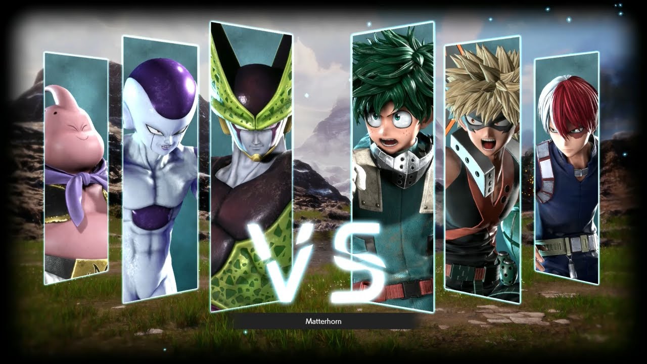 DBZ Villains vs. MHA Heroes (English Dub Match)