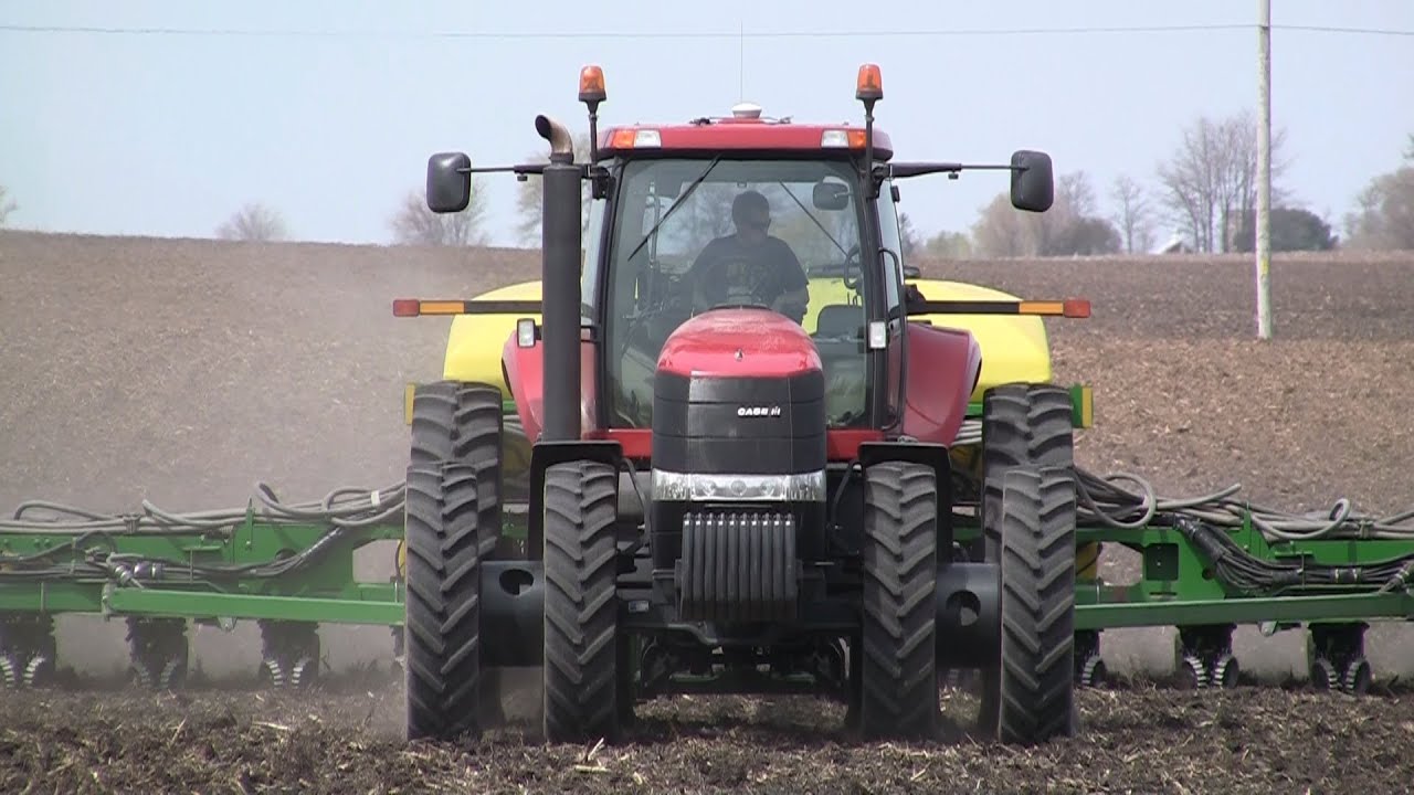 Ben and Mark Hill - Case IH Magnum 305 Tractor on 5-6-2014