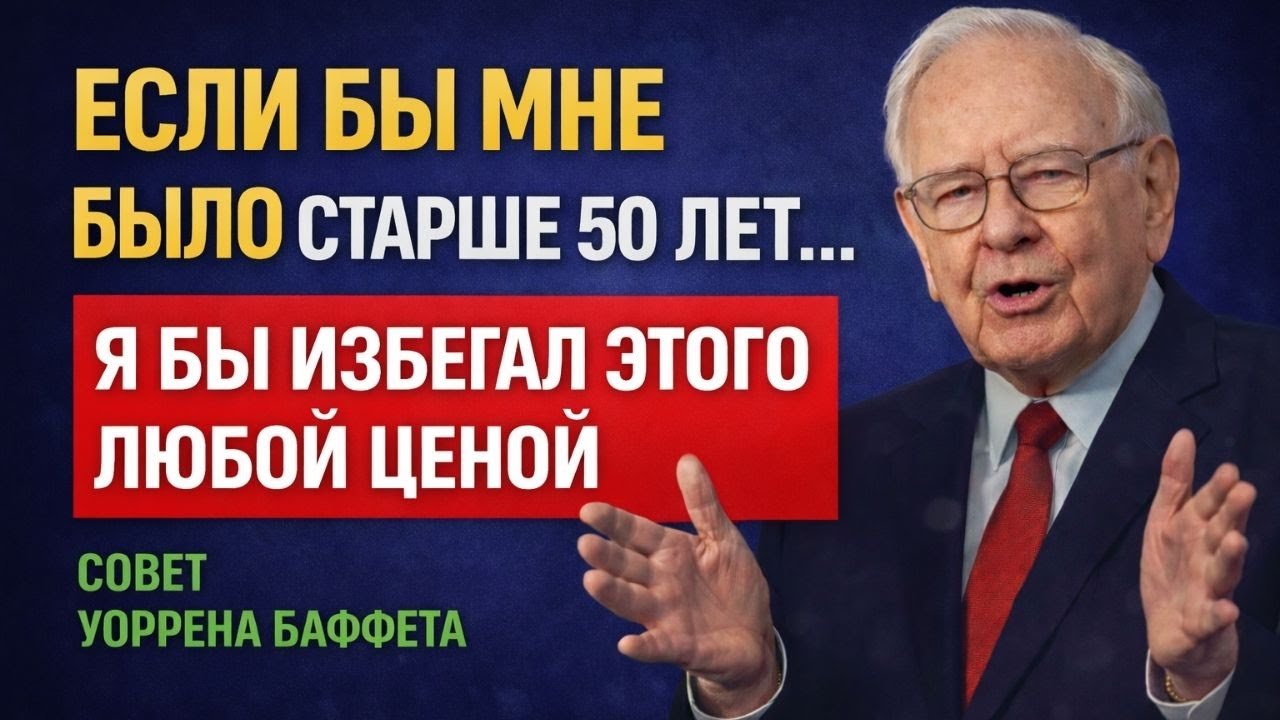 Уоррен Баффетт: если бы мне было больше 50 лет, я бы избегал этого любой ценой