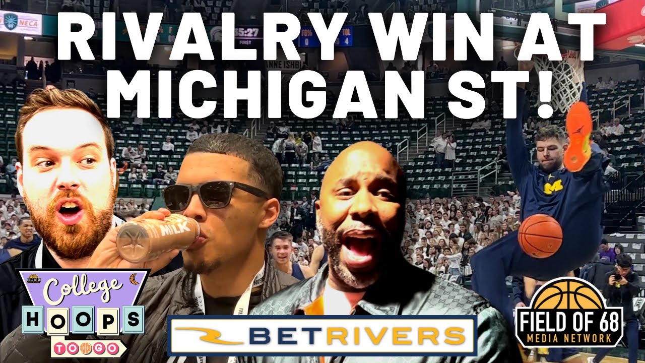 We drove to Michigan State and saw a rivalry win vs. Michigan | College Hoops To Go Episode 3