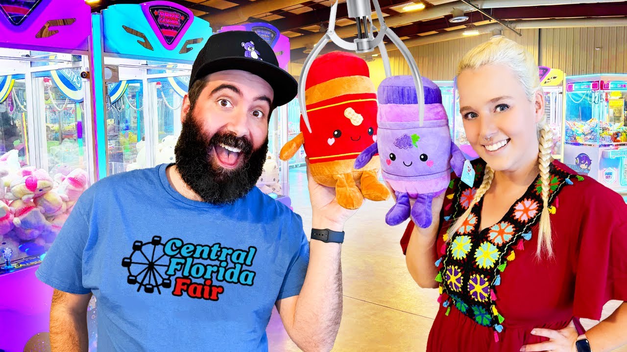 Endless Claw Machines at the Central Florida Fair!
