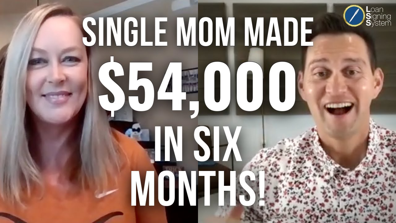 Single Mom Made $54,000 in Six Months as a Notary Public Loan Signing Agent! (Texas)