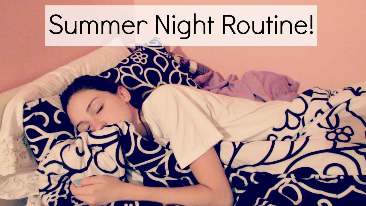 Summer Night Routine 2015 || BeautyChickee