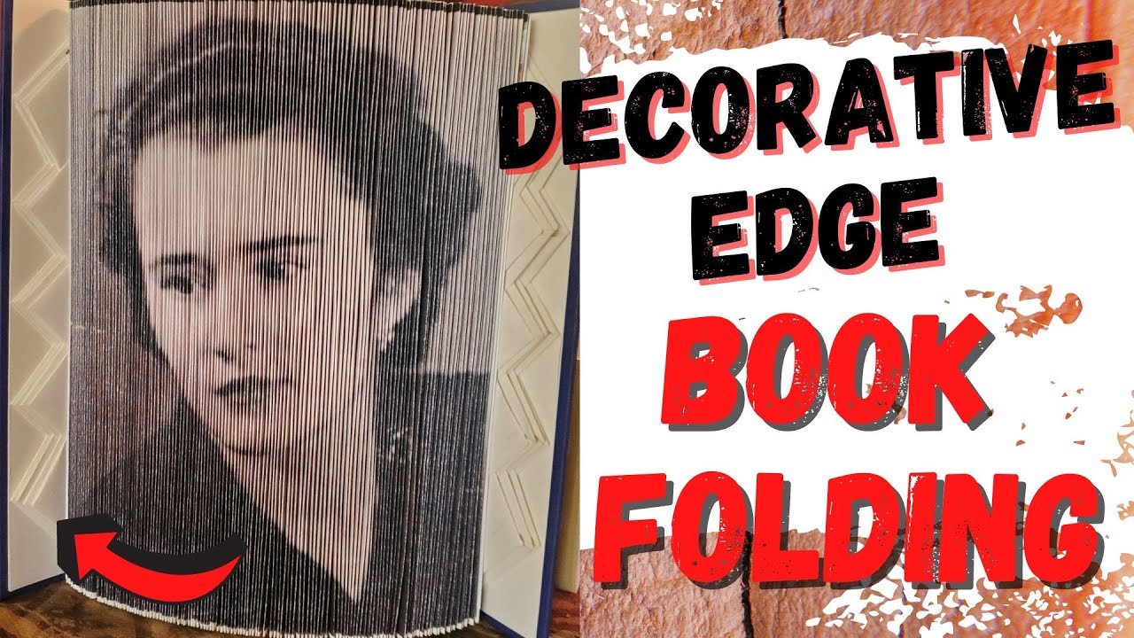 Book Folding Decorative Edge Technique