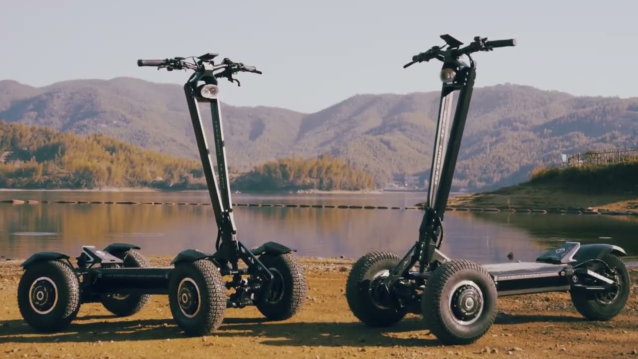 Hulajnoga elektryczna typu quad TEVERUN TETRA 4 55km/h