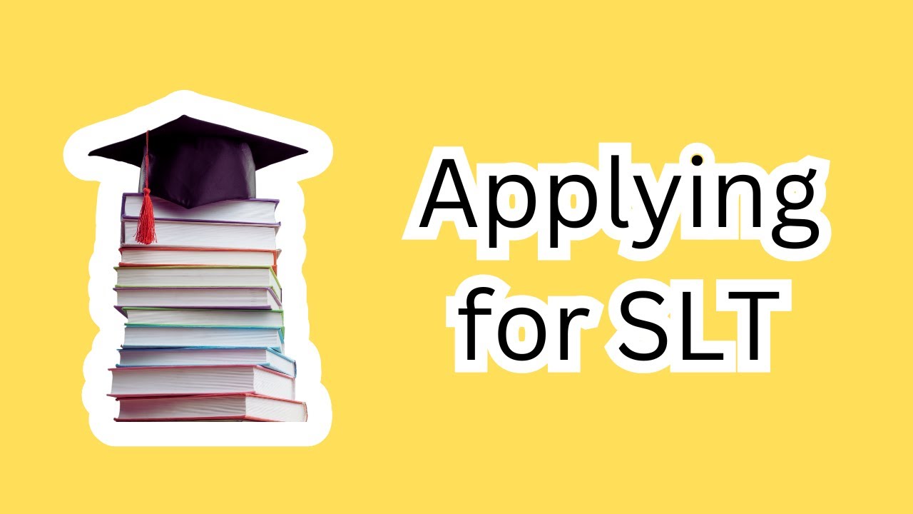 Applying for speech and language therapy / speech-language pathology