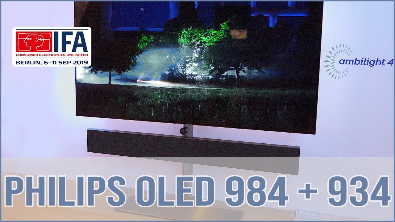 Philips OLED+ 984 und OLED 934 Hands on