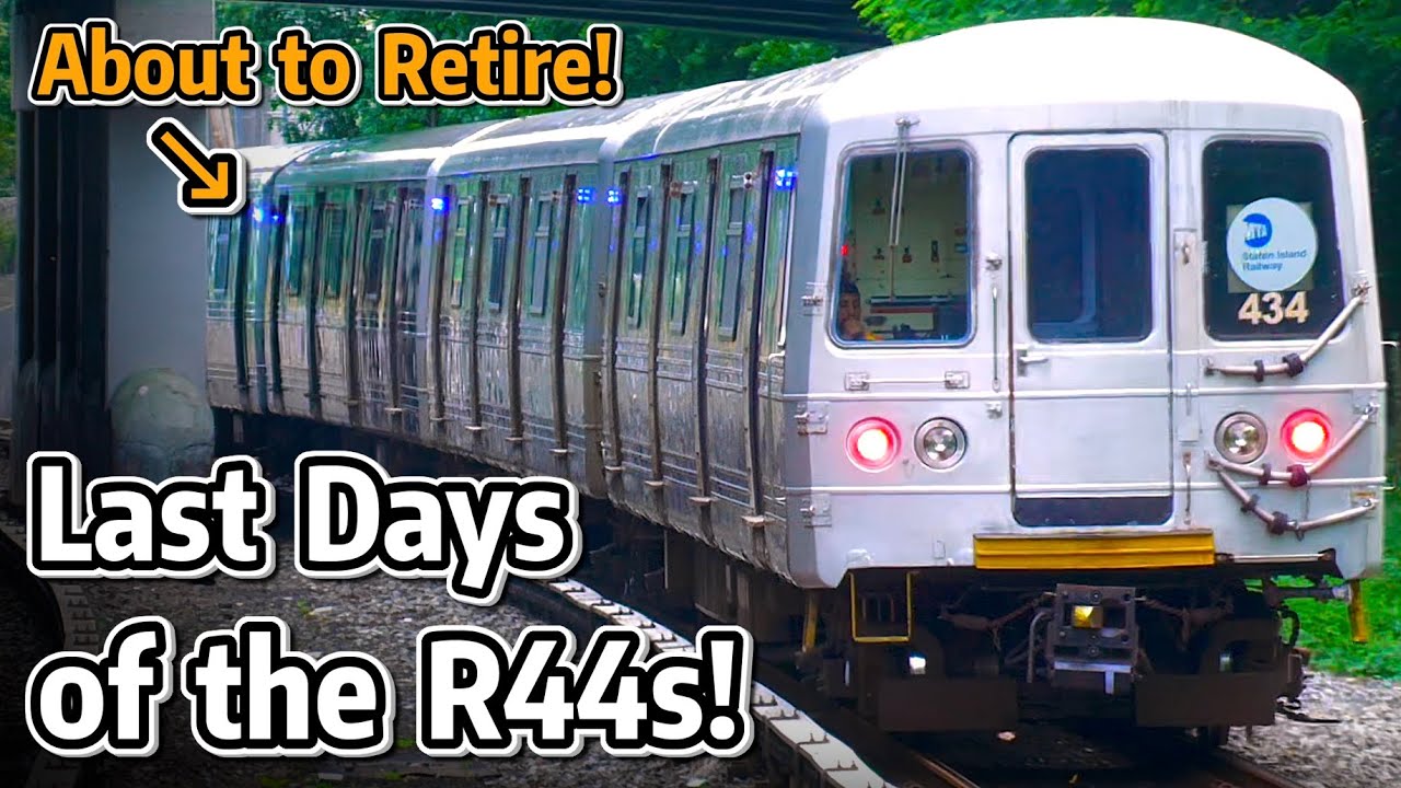 ⁴ᴷ⁶⁰ Retirement-Pending R44s on the Staten Island Railway