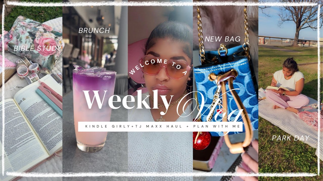 ♡ VLOG ♡ | ᥫ᭡ BIBLE STUDY AT PARK + BRUNCH + NEW BAG + MORE ᥫ᭡