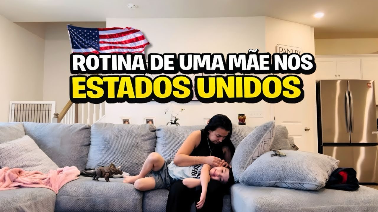 Rotina de Mãe nos Estados Unidos 🇺🇸/ Casa, filhos e muito café ☕️ 