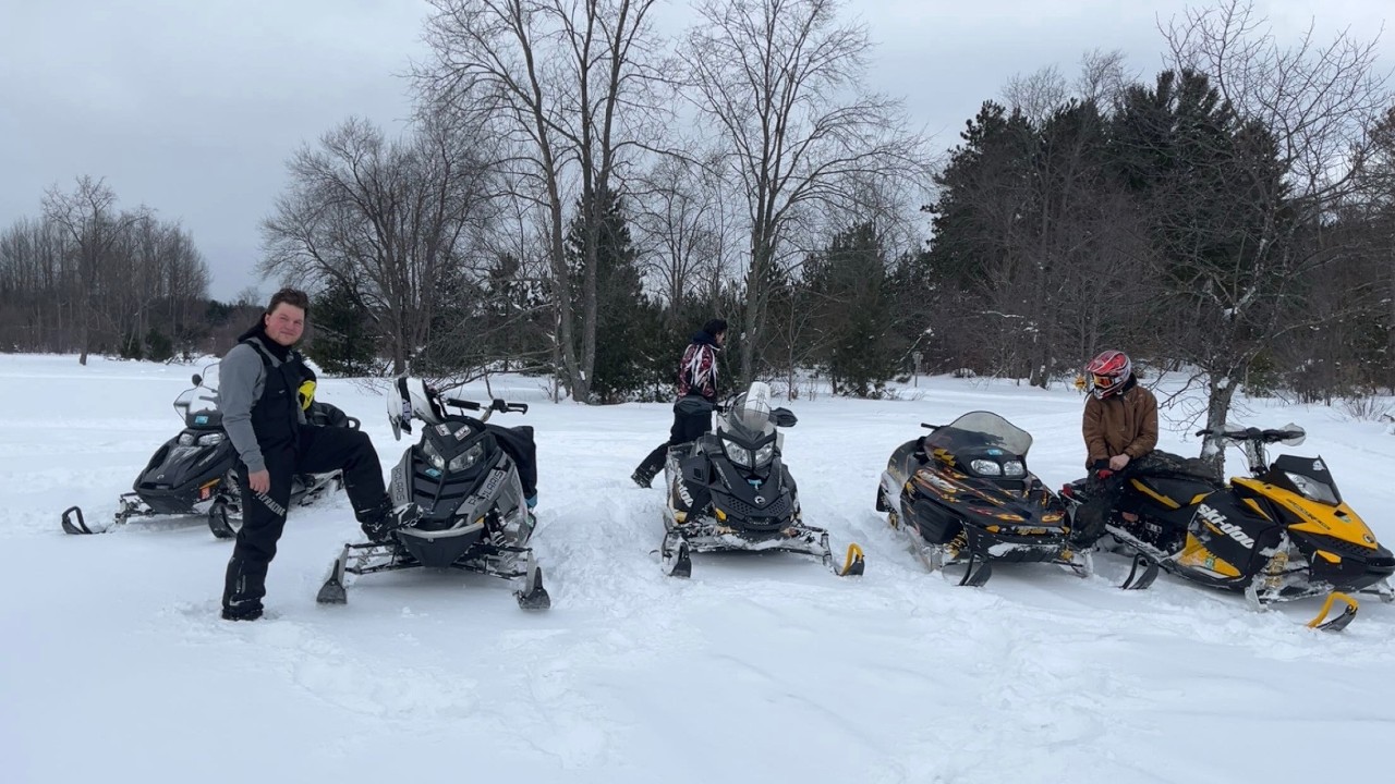 Snowmobiling Thompsonville 2026!!