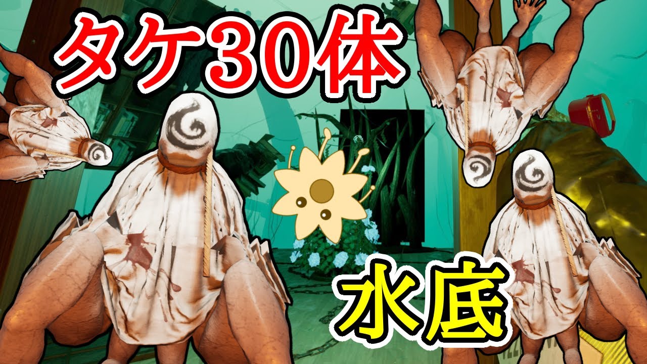 水底でテルテル坊主30体チャレンジ【ShadowCorridor2 雨ノ四葩】